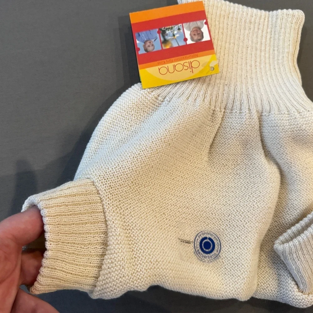 Knit Green Diaper Cover Shorts for Babies